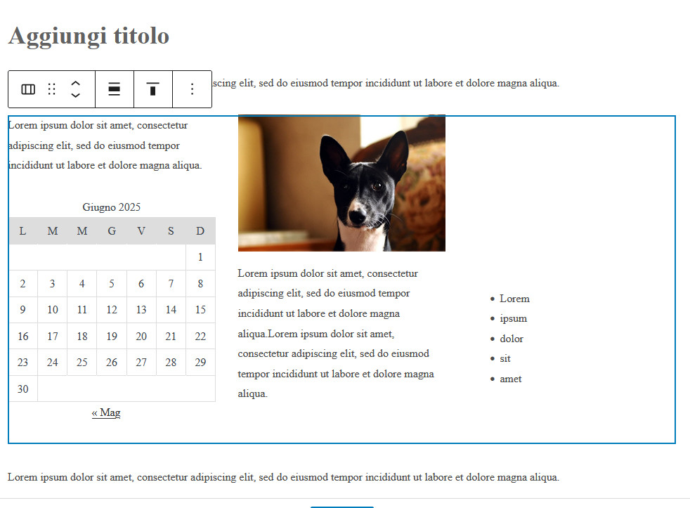 Come usare Gutenberg per creare layout avanzati