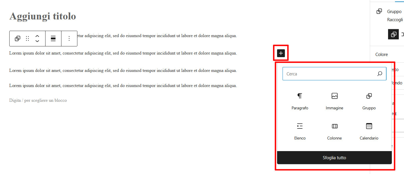 Come usare Gutenberg per creare layout avanzati