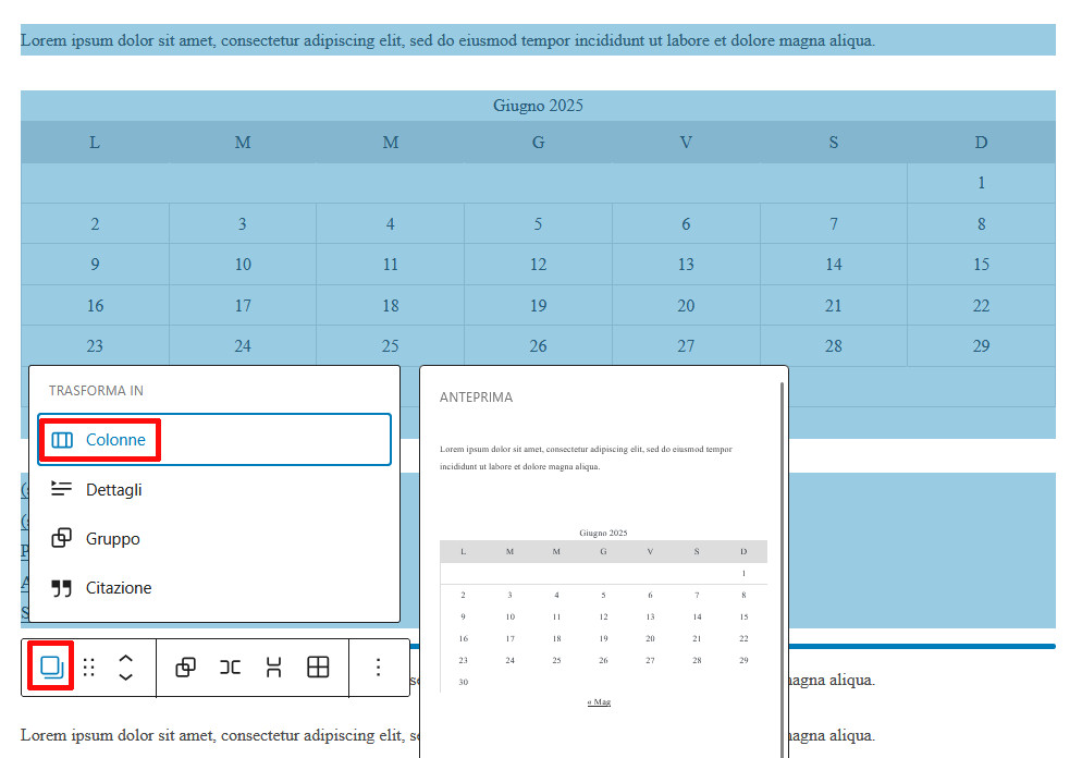 Come usare Gutenberg per creare layout avanzati
