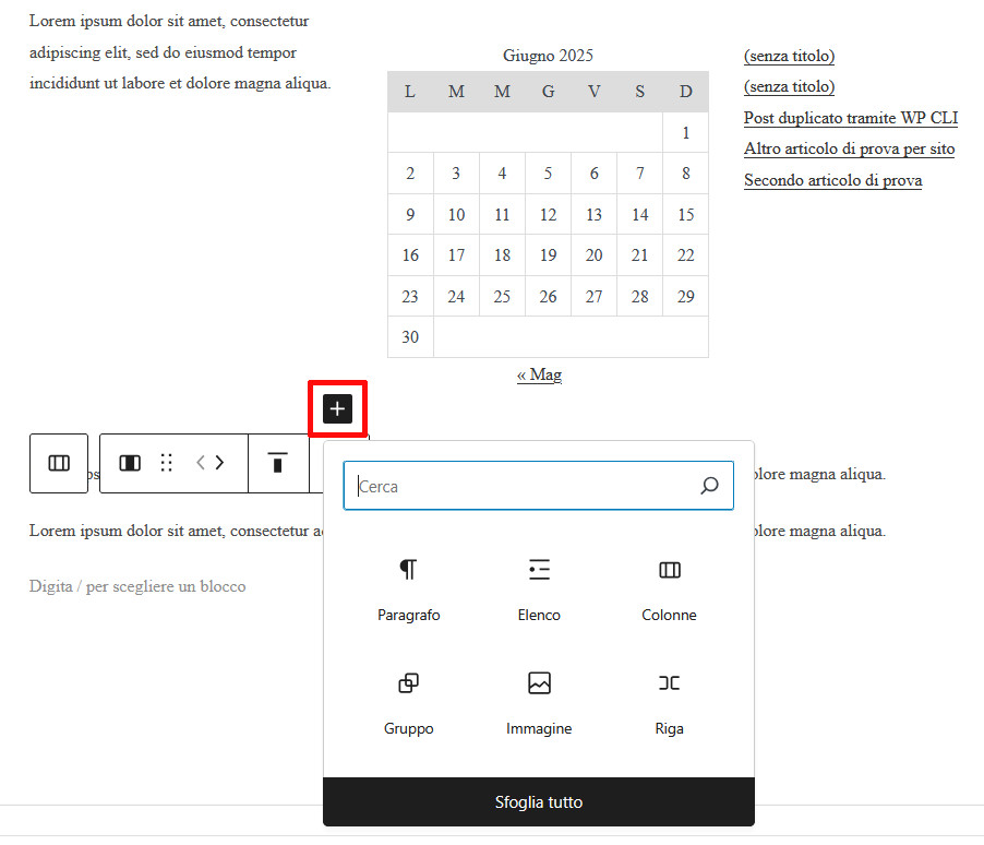 Come usare Gutenberg per creare layout avanzati