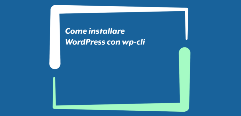 Installare WordPress con wp-cli