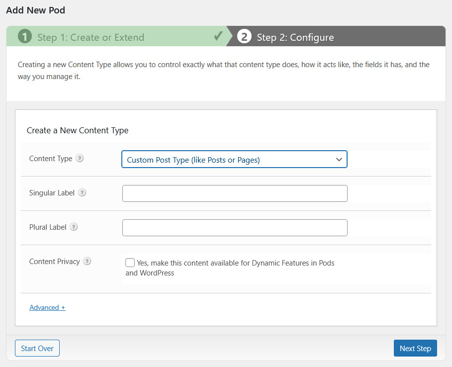 CPT: Custom Post Type