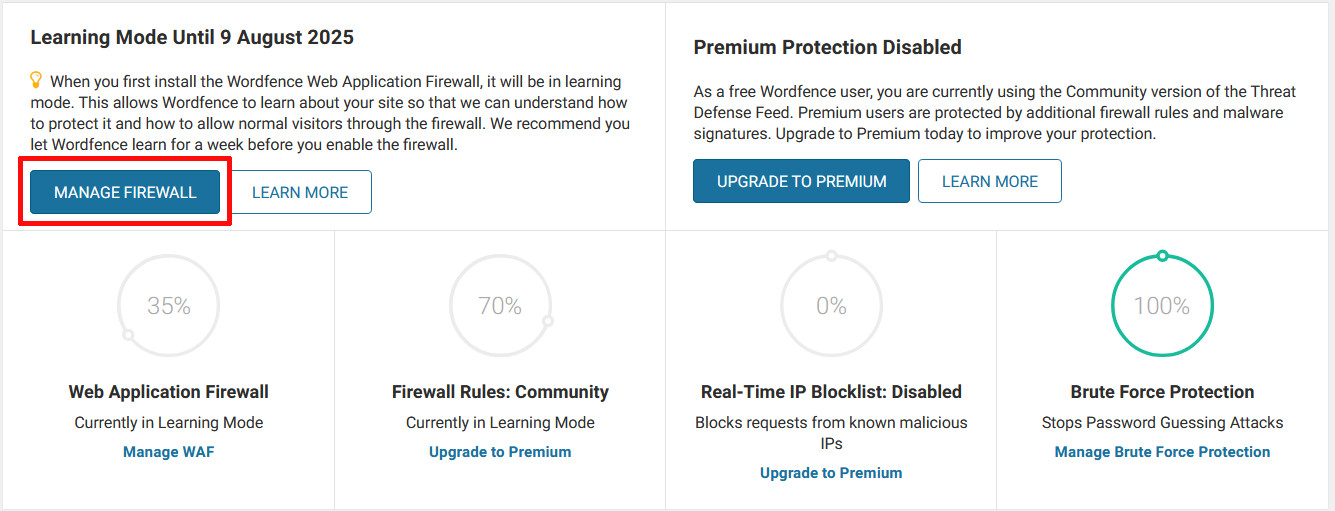 Plugin firewall per WordPress: i migliori a confronto