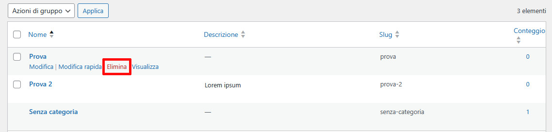 Differenza tra tag e categorie in WordPress
