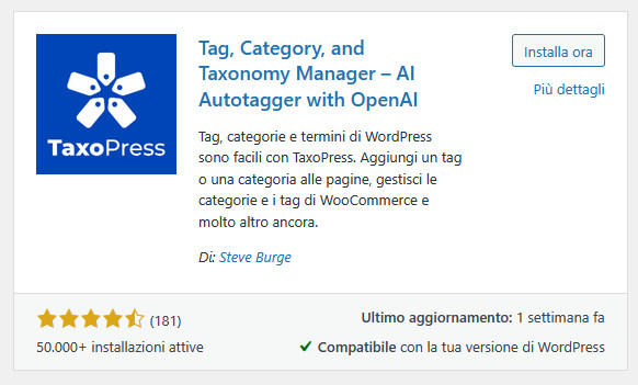 Differenza tra tag e categorie in WordPress