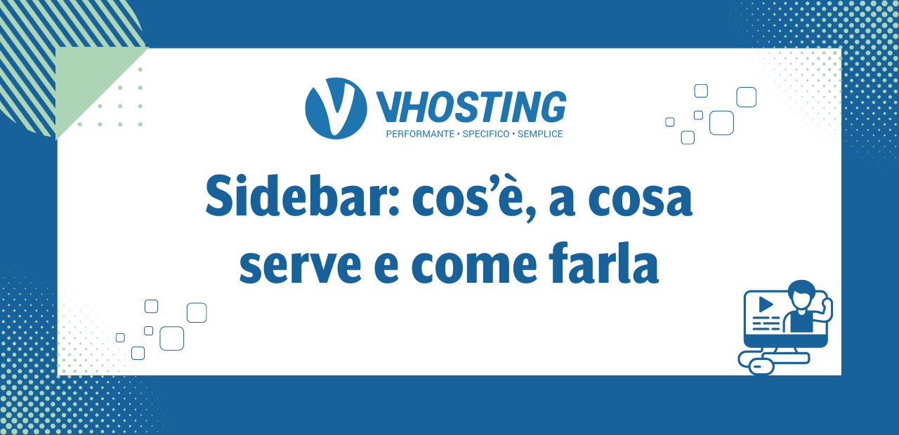 Sidebar: cos’è, a cosa serve e come farla