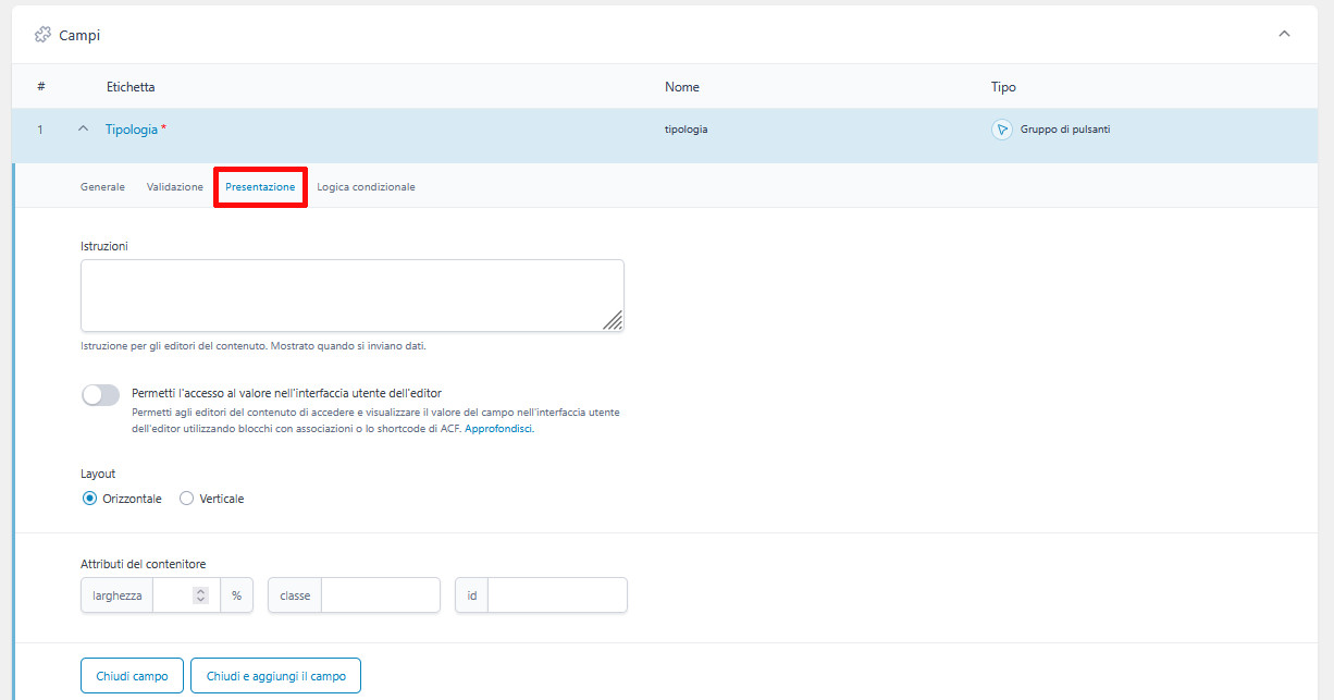 Come usare ACF (Advanced Custom Fields) in WordPress
