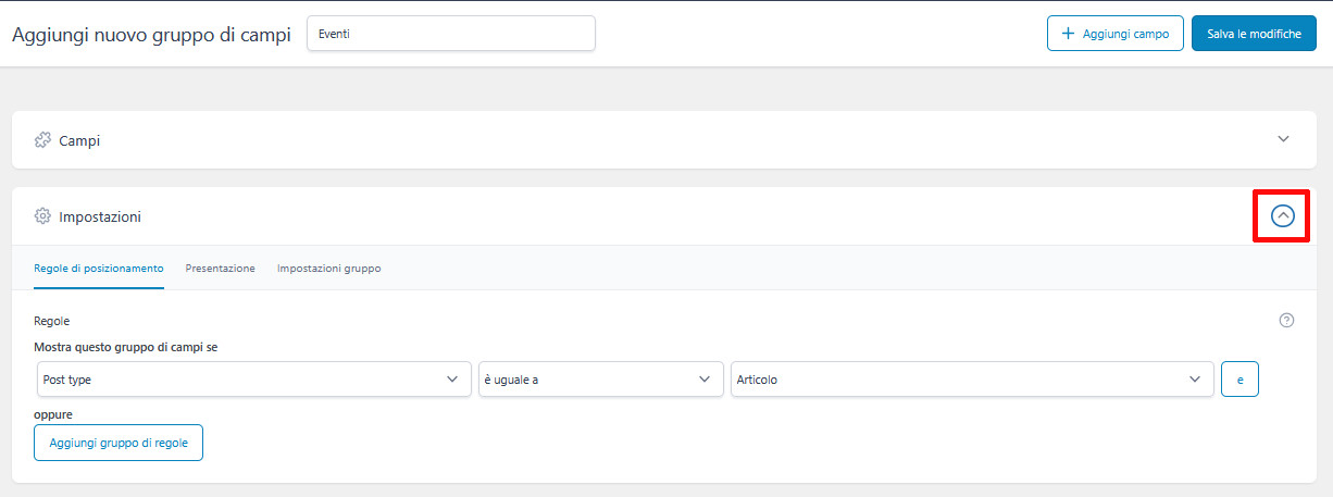 Come usare ACF (Advanced Custom Fields) in WordPress