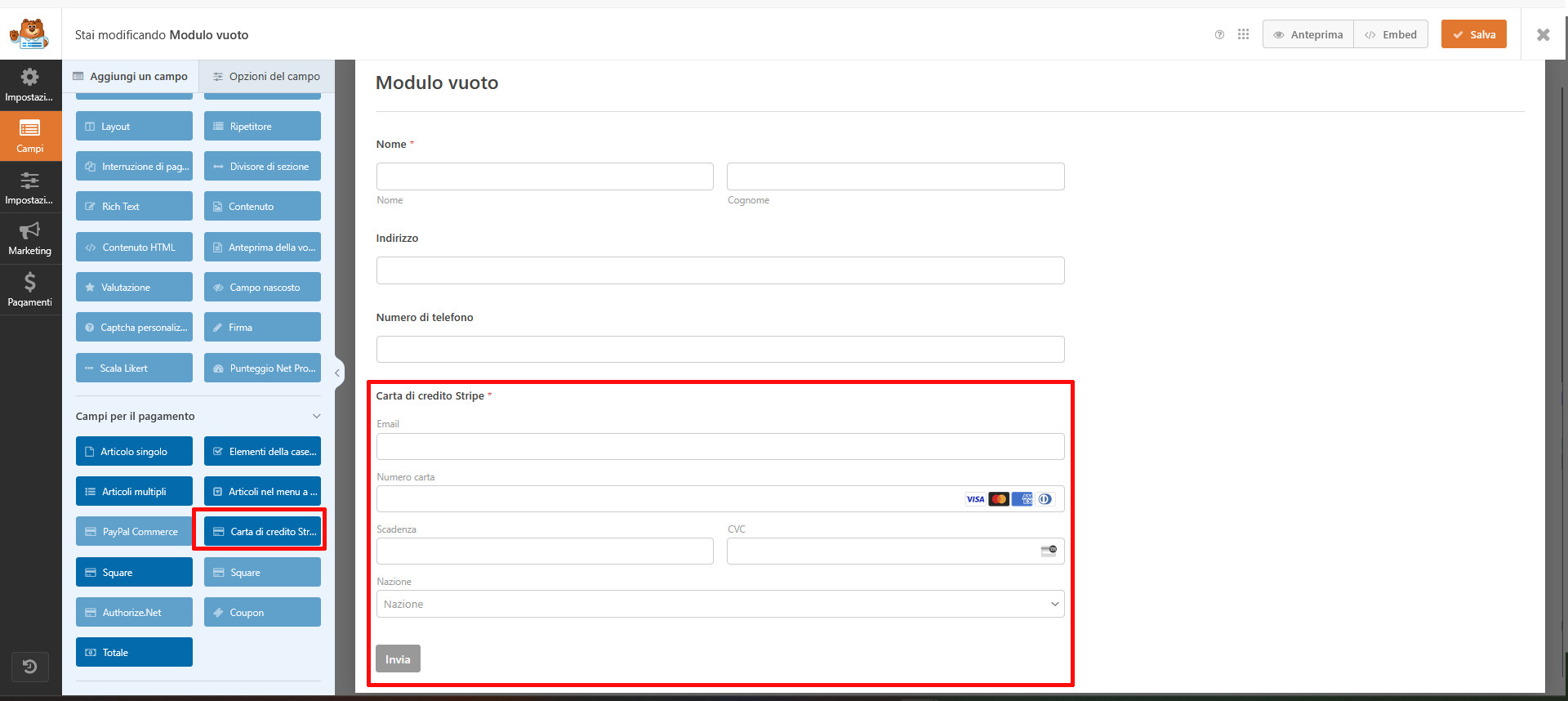 Come integrare Stripe e PayPal su WordPress