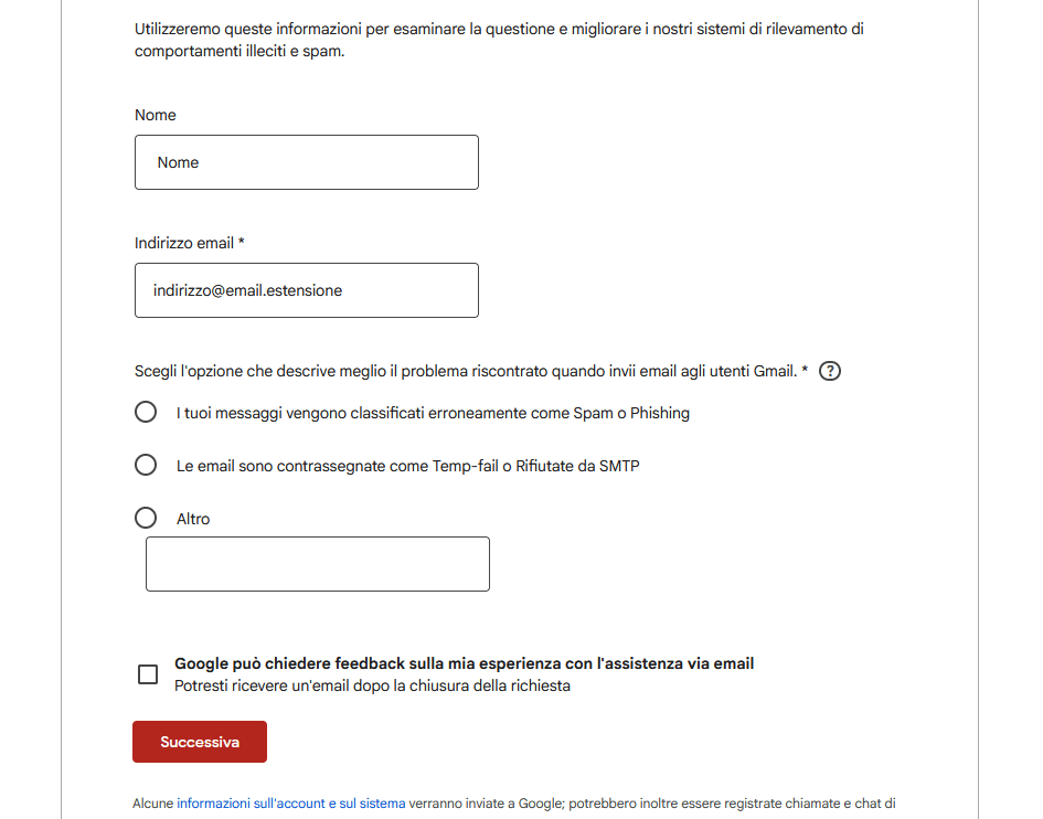 Delist GMail