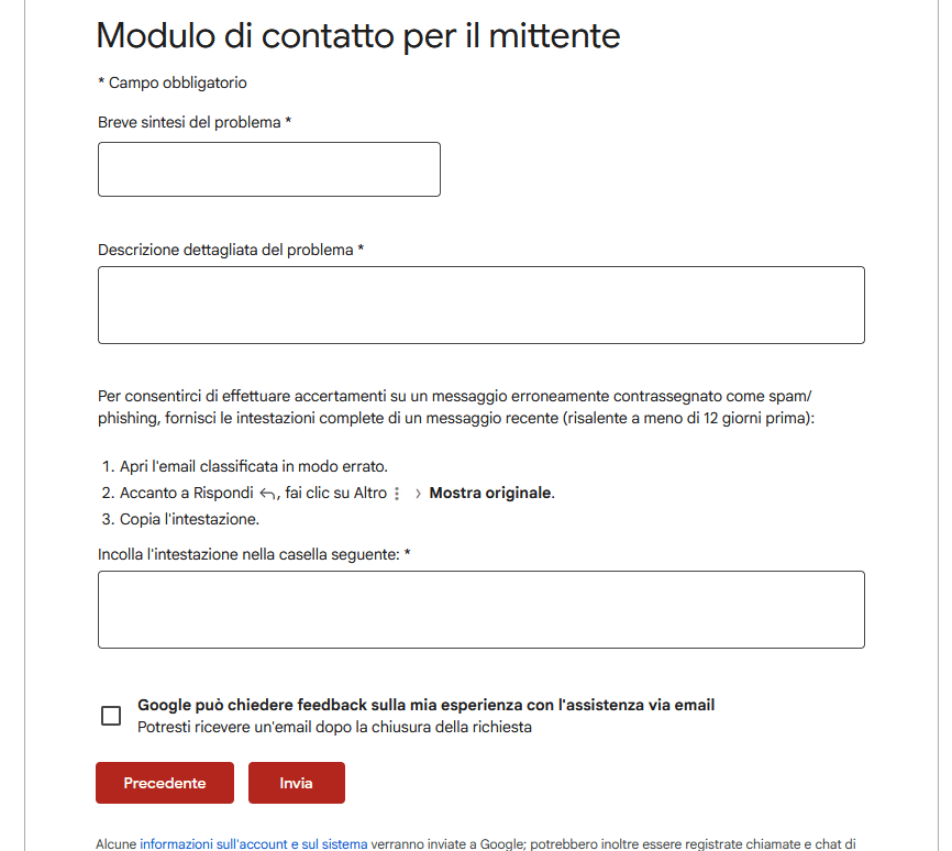 Delist GMail