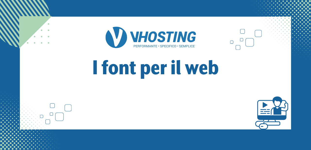 I font per il web