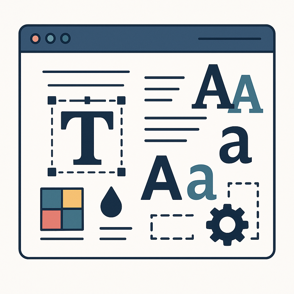 I font per il web
