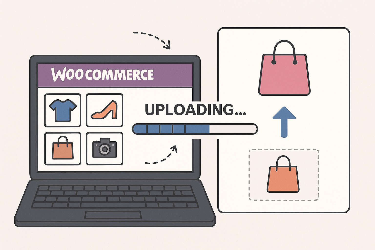 Come caricare prodotti su Woocommerce e gestirli