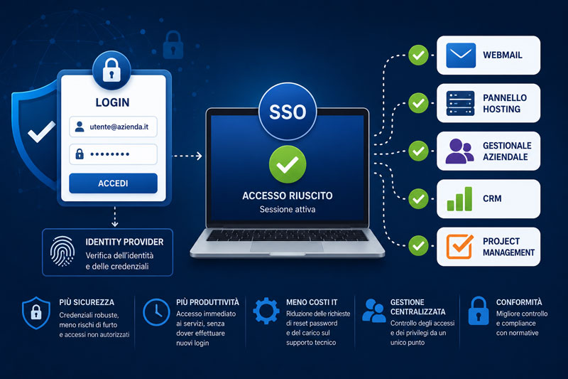 Single Sign-On: cos’è un SSO e a cosa serve Single Sign-On: cos’è un SSO e a cosa serve