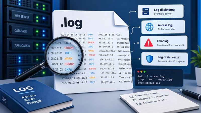 Cosa sono i file Log e come si utilizzano Cosa sono i file Log e come si utilizzano